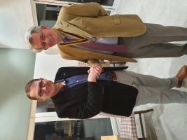 President Gordon welcomes Professor Paul Maelor